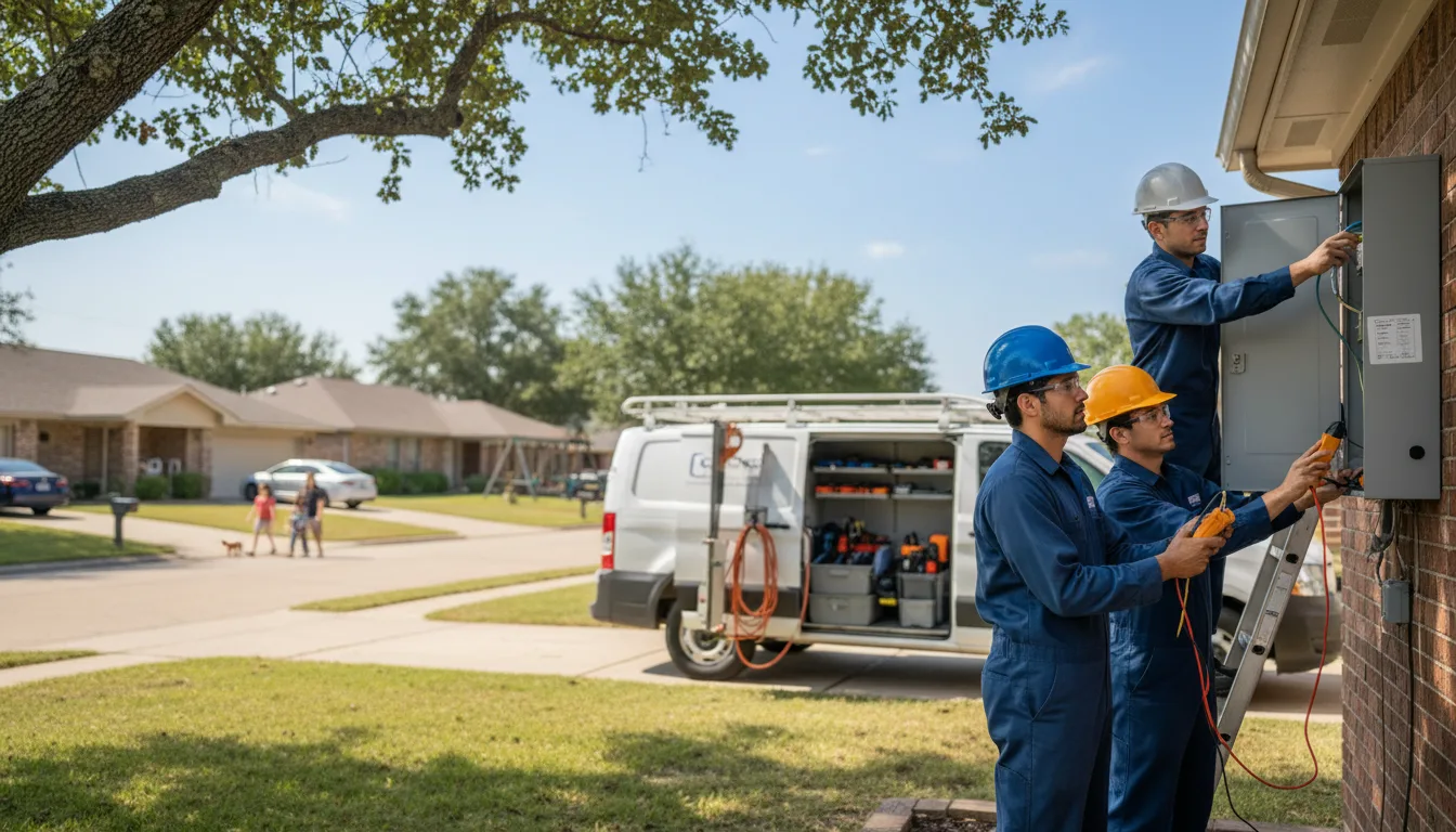 Certified electrician providing emergency electrical services in Hillman, MI